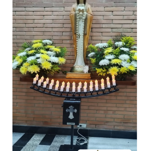 LAMPARARIO DE 30 CIRIOS 01