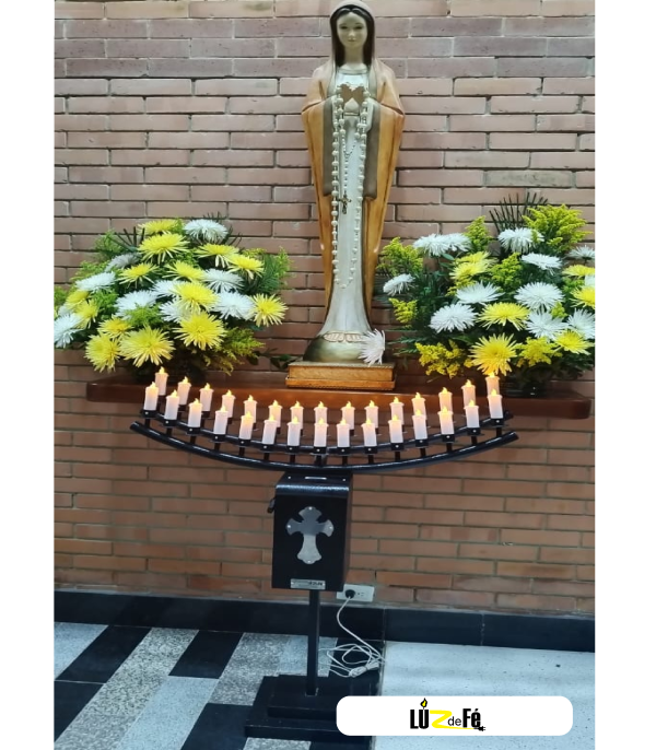 LAMPARARIO DE 30 CIRIOS 01