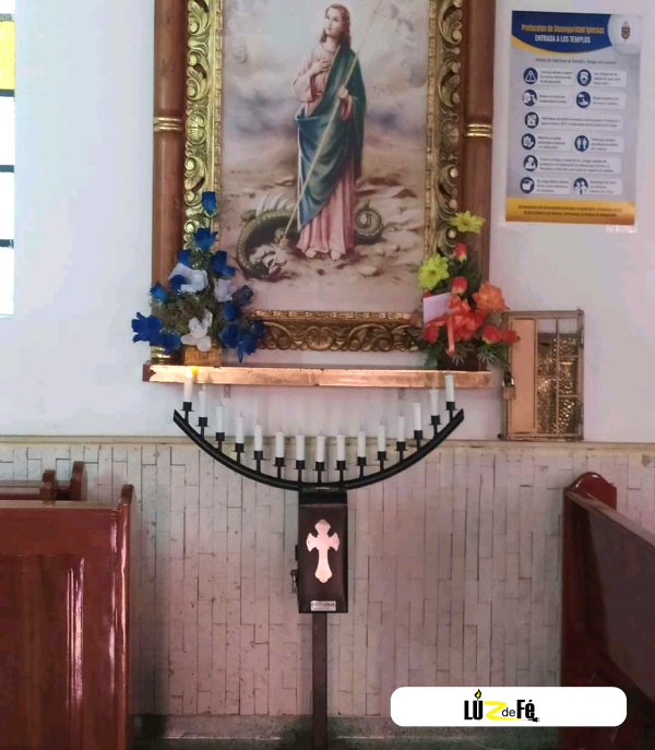 LAMPARARIO DE 15 CIRIOS - Imagen 4