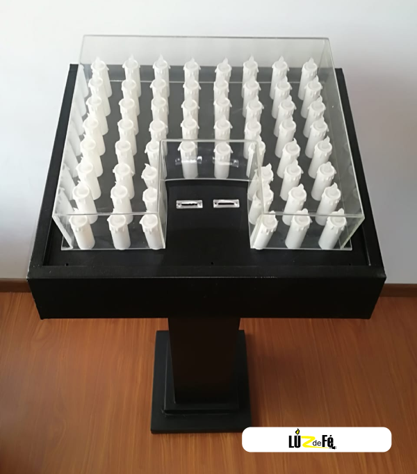 LAMPARARIO DE 60 CIRIOS R04