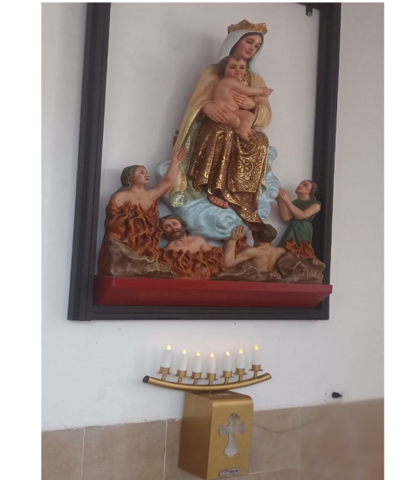 LAMPARARIO DE 7 CIRIOS CURVO